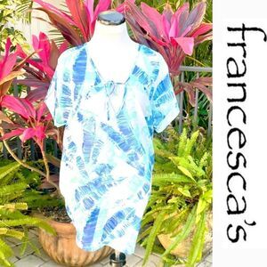 Francesca's  Palm Leaf Swim Coverup